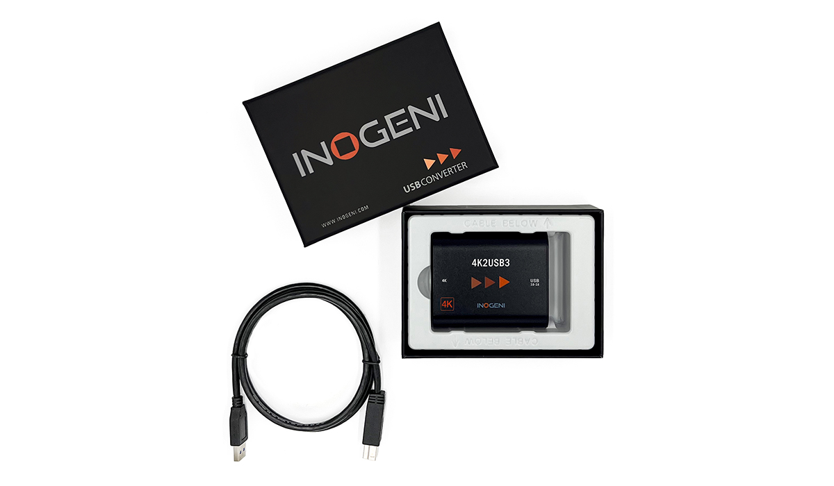 INOGENI 4K2USB3 パッケージ