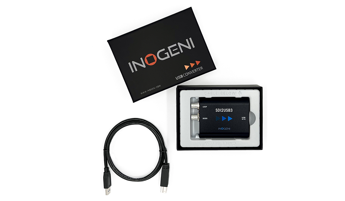 INOGENI HD2USB3 パッケージ