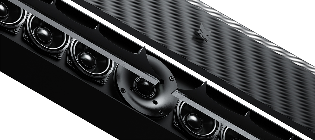 コラムスピーカー　K-array KORAL