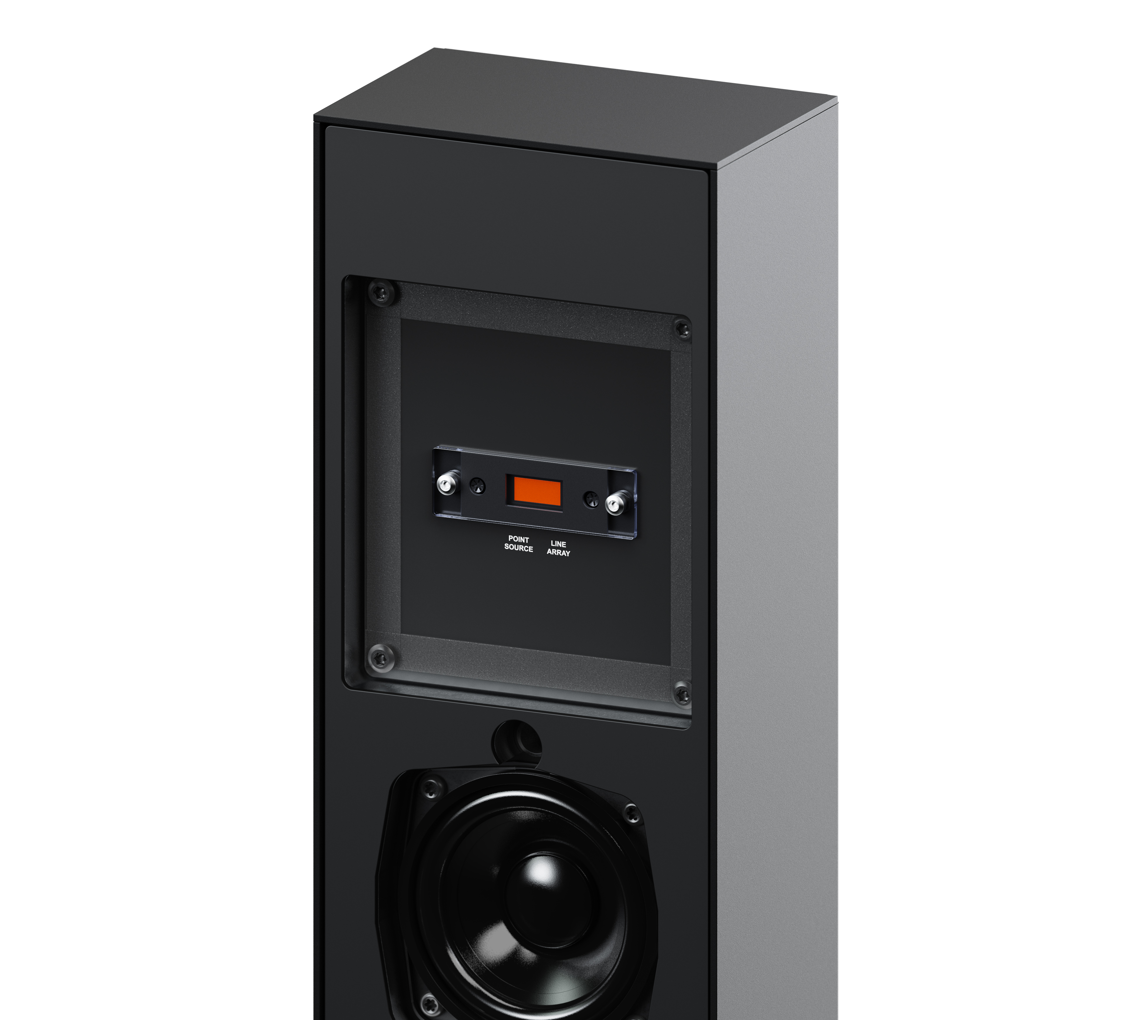 コラムスピーカー K-array KORAL スイッチ