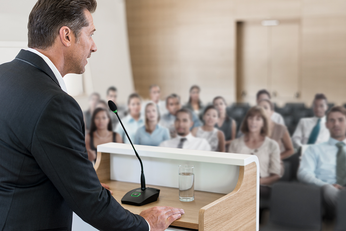 SpeechLineデジタルワイヤレス 会議施設・多目的ホール