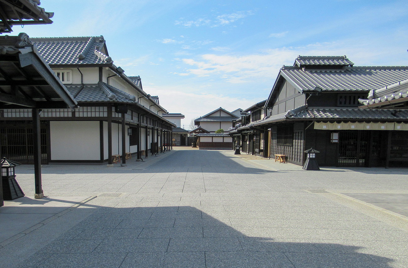 太秦映画村 リニューアルされた江戸時代の町並み