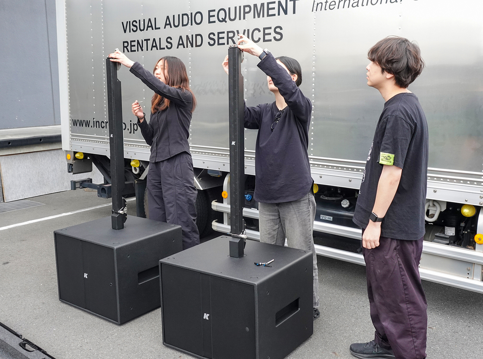 インターナショナルクリエイティブ　K-array 組み立て