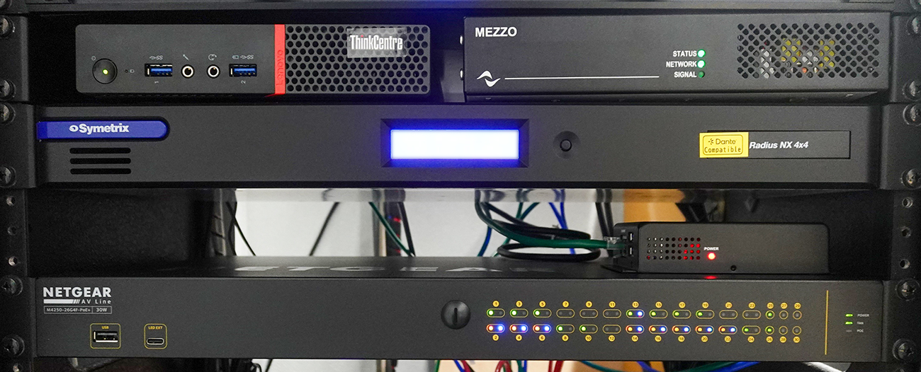 Symetrix、Powersoft、NETGEAR
