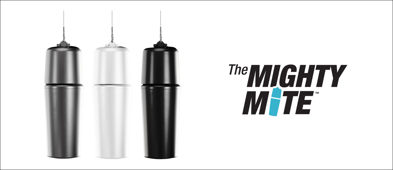 SoundTubeよりサブウーハー内蔵ペンダントスピーカー「Mighty Miteシリーズ」が発売