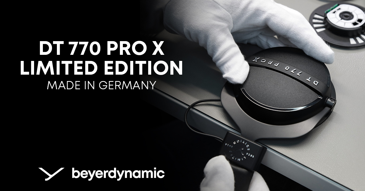 beyerdynamic創立100周年限定モデル「DT 770 PRO X Limited Edition 